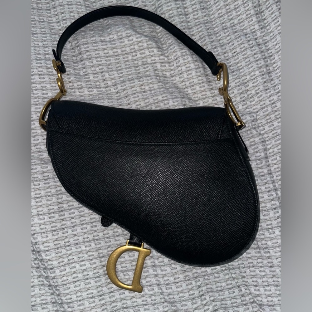 Black Dior saddle bag crossbody - Picture 2 of 7